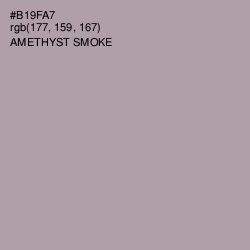 #B19FA7 - Amethyst Smoke Color Image